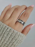 Sterling Silver Bali Unisex Band Ring - view 4