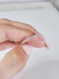 Eternity Sterling Silver Band Ring - view 3
