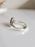 Sterling Silver Oval Turquoise Ring - view 8