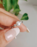 Fresh Water Pearl Sterling Silver Ring - view 4