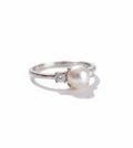 Fresh Water Pearl Sterling Silver Ring - view 3