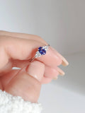 Precious Oval Cut Tanzanite Ring - view 3