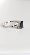 Sterling Silver Onyx Celtic Ring - view 9