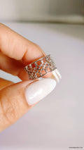 Sterling Silver Bold Band Ring - view 7