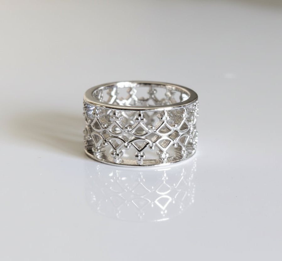 Sterling Silver Bold Band Ring