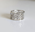 Sterling Silver Bold Band Ring - view 2
