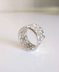 Sterling Silver Bold Band Ring - view 3