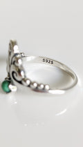 Sterling Silver Turquoise Ring - view 4