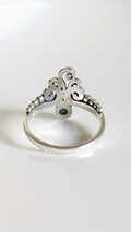 Sterling Silver Turquoise Ring - view 3