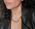 Gold Cuban Statement Chain - view 4