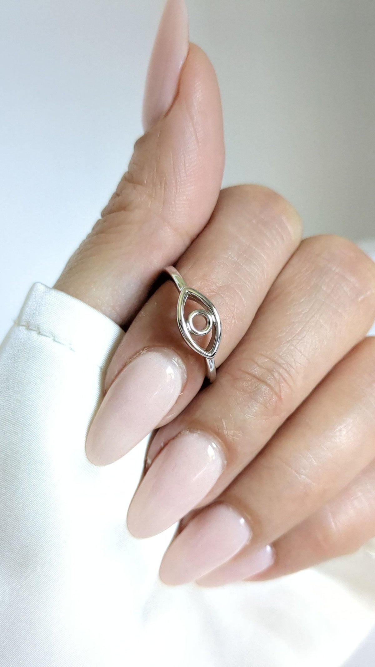 Sterling Silver 925 Eye Ring - view 5
