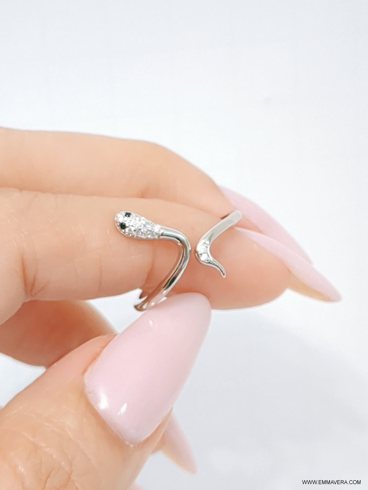 Sterling Silver Snake Ring - view 5