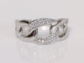 Sterling Silver Trendy Chain Ring - view 10