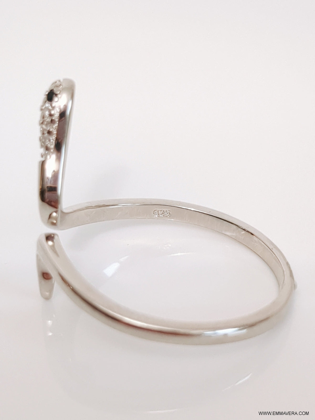 Sterling Silver Snake Ring - view 3