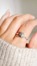 Sterling Silver 925 Sun Face Ring - view 4