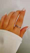 Sterling Silver Zodiac Birth Month Ring - view 7