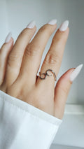 Spiral Sterling Silver Ring - view 7