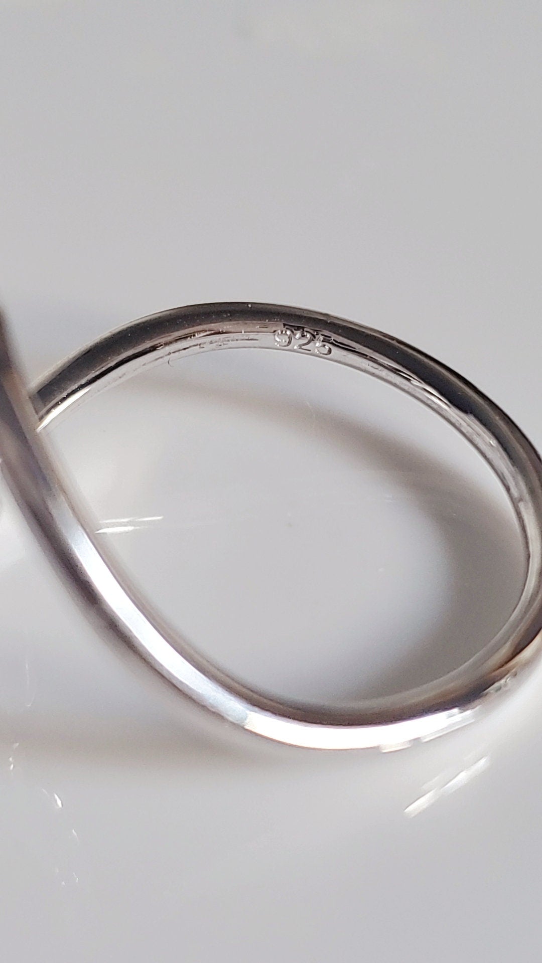Spiral Sterling Silver Ring - view 5
