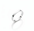 Sterling Silver Flat Band, Toe or Midi Ring