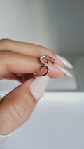 Spiral Sterling Silver Ring - view 2