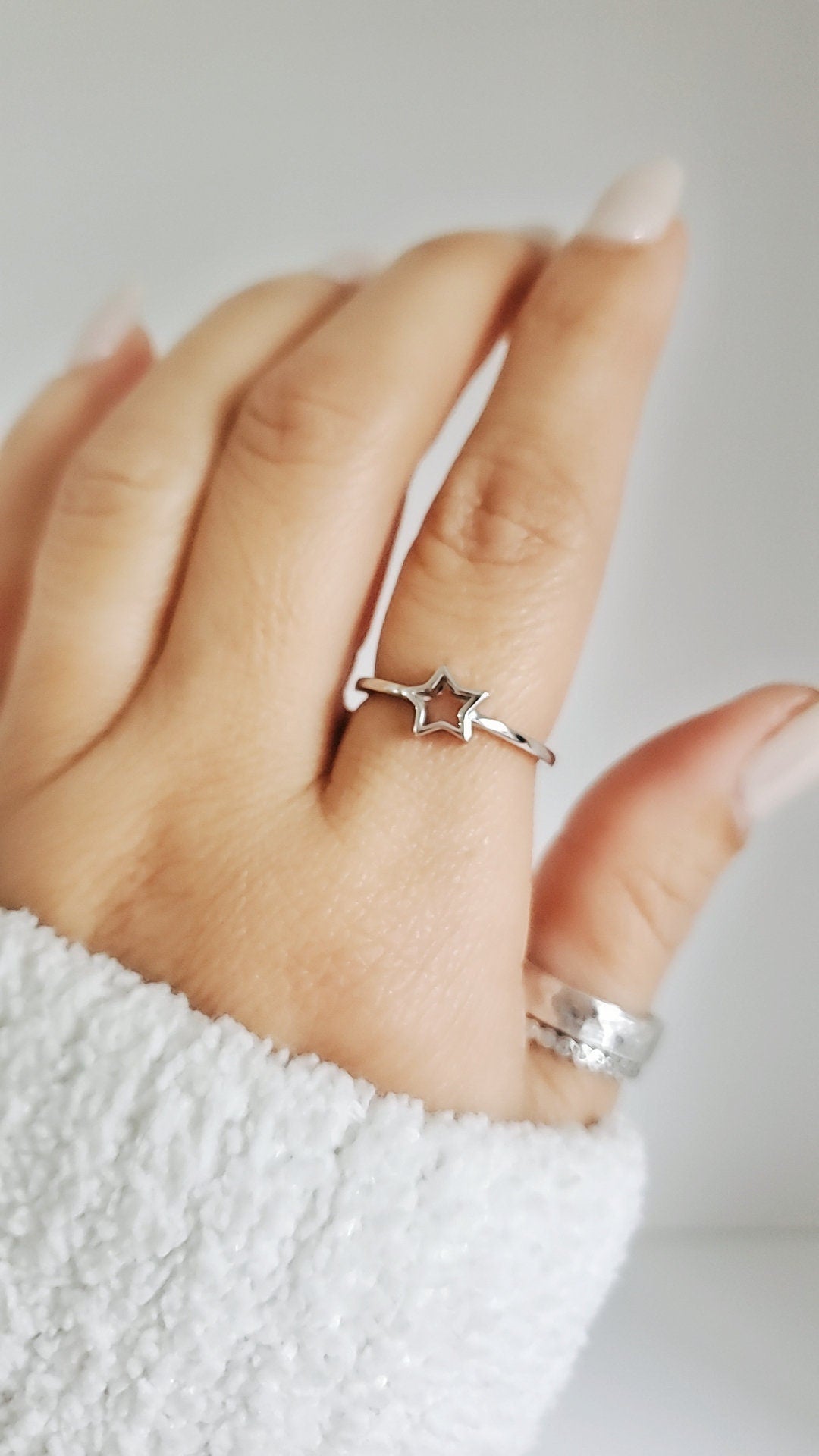 Sterling Silver Shooting Star Ring - view 7
