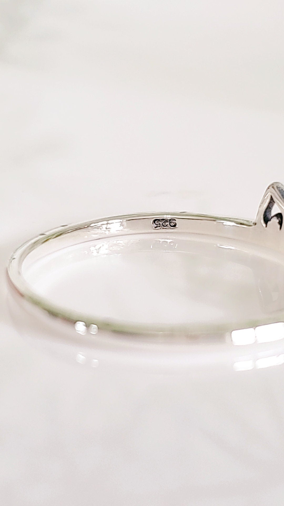 Sterling Silver Beaded Henna Mandala Ring - view 3