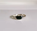 Sterling Silver 925 Oval Onyx Ring - view 5