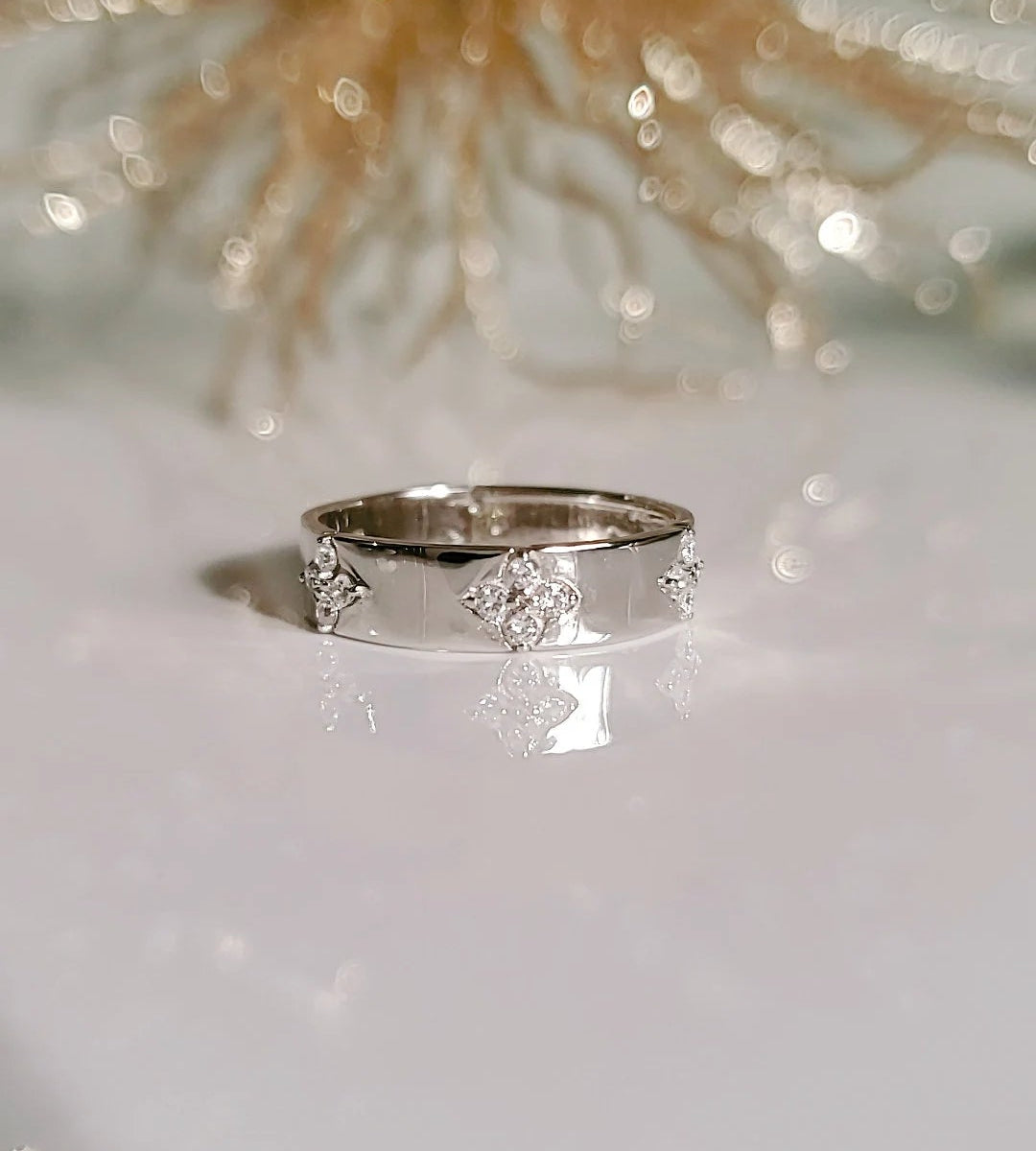 Sterling Silver 925 Flower ring - view 10