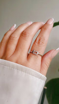 Sterling Silver Belt Buckle Ring - view 4