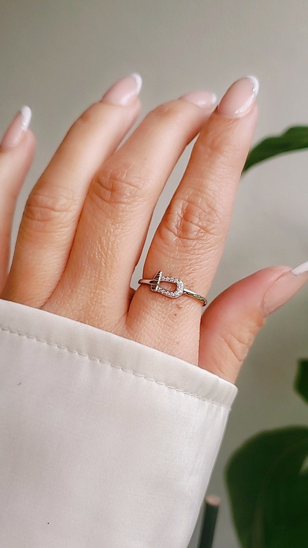 Sterling Silver Belt Buckle Ring - view 6