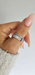 Sterling Silver 925 Flower ring - view 6