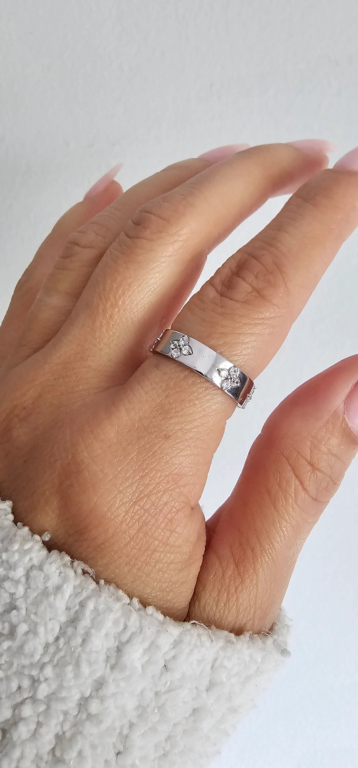 Sterling Silver 925 Flower ring - view 8