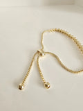 Gold Slider Tennis Bracelet - view 3