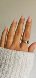 Sterling Silver 925 Flower ring - view 7