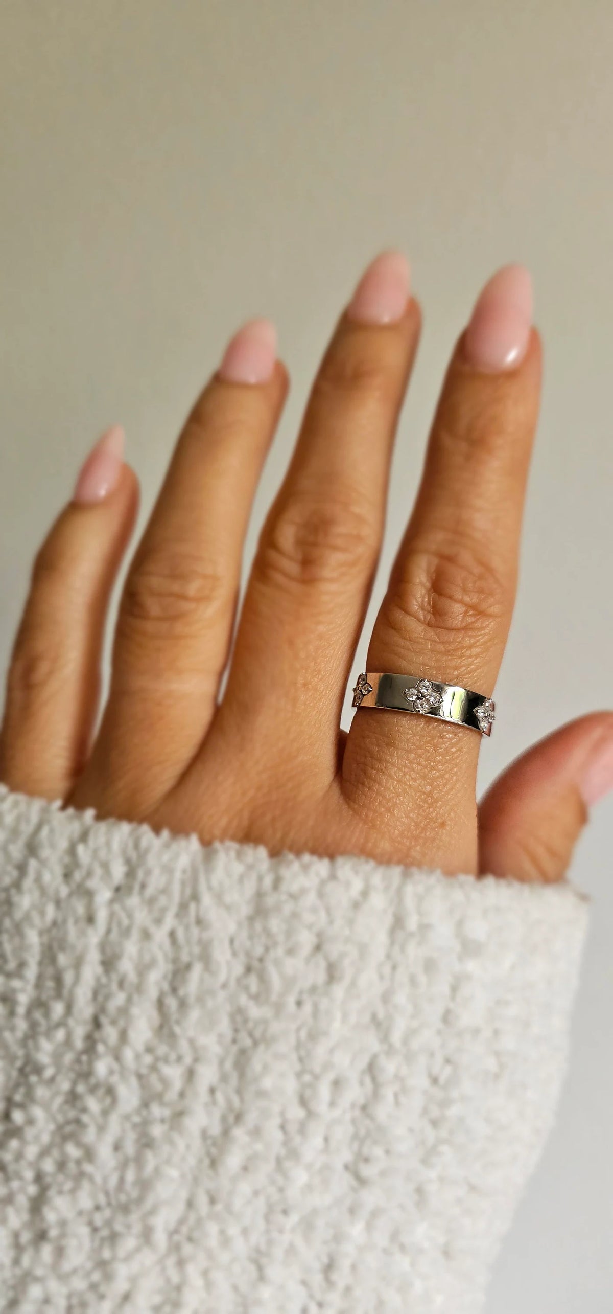Sterling Silver 925 Flower ring - view 7