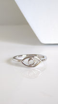 Sterling Silver 925 Eye Ring