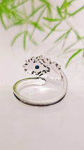 Sterling Silver Genuine Turquoise Paddle Ring - view 8