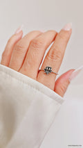 Sterling Silver 925 Lotus Flower Ring - view 9