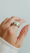 Sterling Silver High Polished Dome Ring - view 8