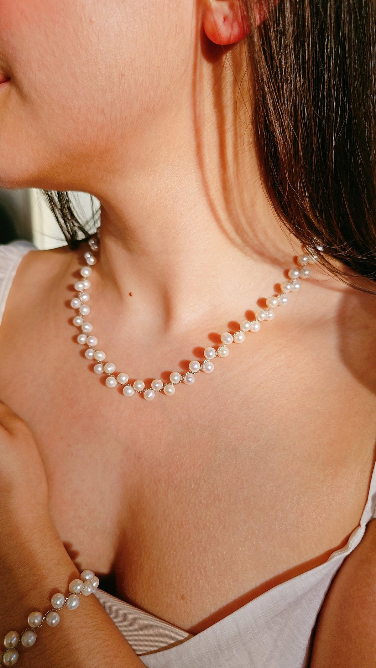 Genuine Freshwater Pearl Necklace - view 8