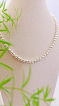 Sterling Silver Beaded Chain Necklace - view 3