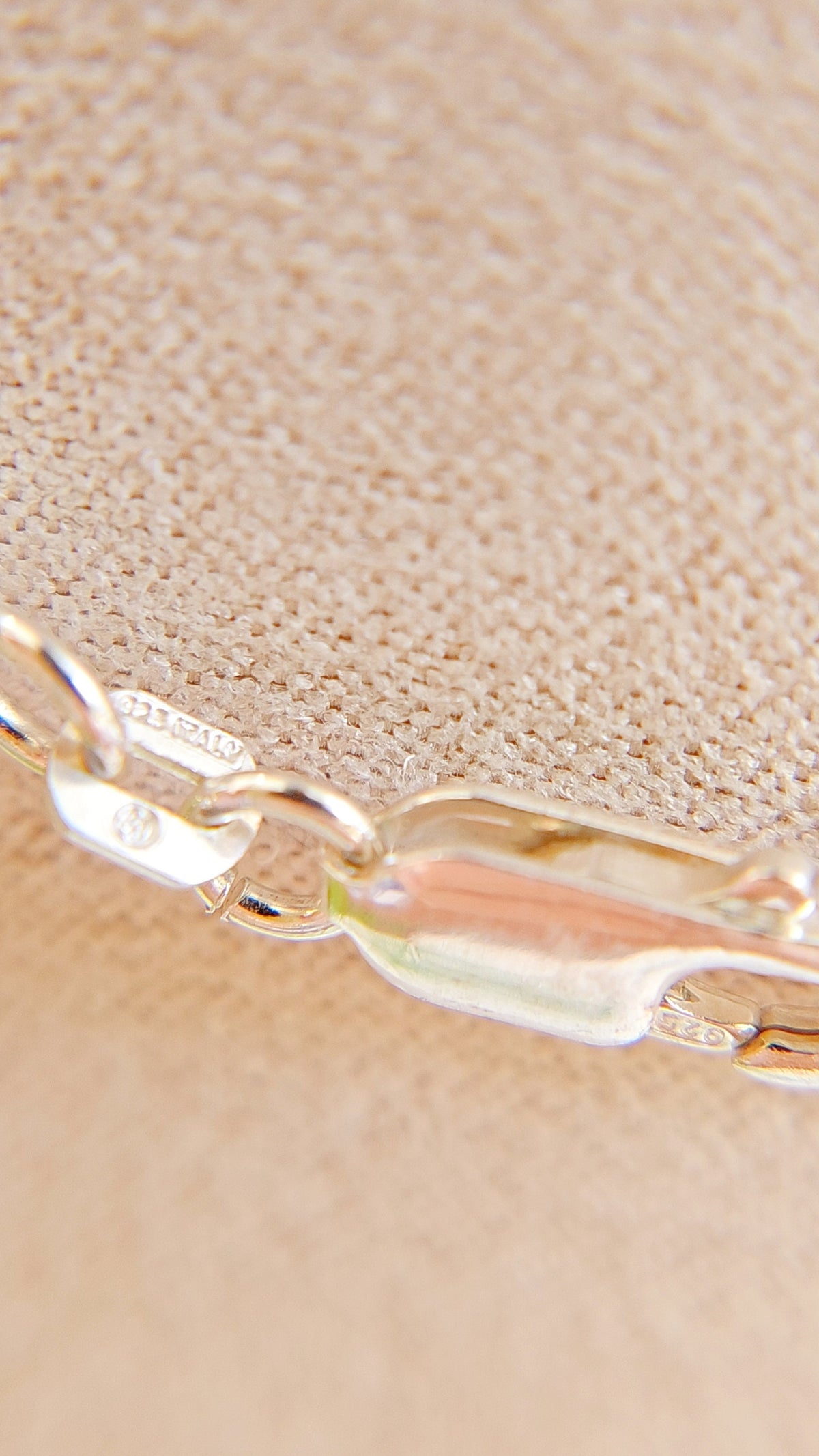 Sterling Silver Beaded Chain Necklace - view 6