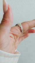 Sterling Silver High Polished Dome Ring - view 9