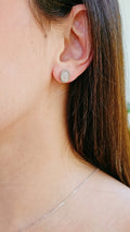 Sterling Silver Rose Quartz Pendant Necklace - view 4