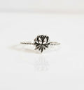 Sterling Silver 925 Lotus Flower Ring