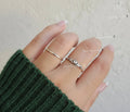 Sterling Silver Tiny Claddagh Dainty Irish Ring - view 2