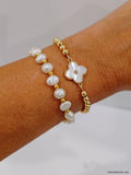 Genuine Fresh Water Pearl Slider Bracelet - view 6