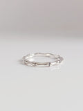 Sterling Silver Bamboo Ring - view 5