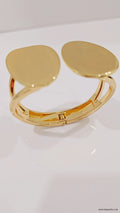 Bold Women's Gold Bangle - view 6