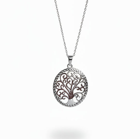 Sterling Silver Tree of Life Necklace